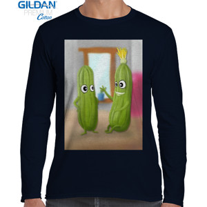 Kaos Vegetable - V-neck Wanita by Co_mbro