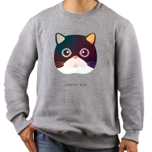 Jaket Sweater Black Cat