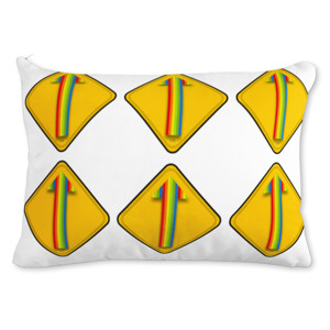 Bantal Up - Bantal Persegi Panjang by Co_mbro