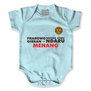 Baby Jumper Kaos Relawan Ndari | Nderek Guru | Prabowo Gibran