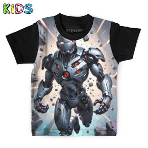 Kaos Anak Full-Print avenger kid ultron prime