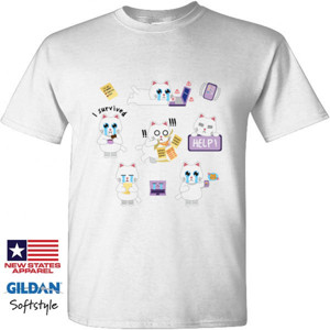 Kaos Kitty Office - Clumsy