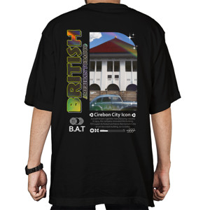 Kaos Oversize British American Tobacco | By : Nomenius.id