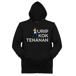 Jaket Hoodie URIP KOK TENANAN