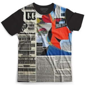 Kaos Fullprint surat kabar 2