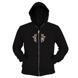 Hoodie Zipper Logo Saunk BasketBall