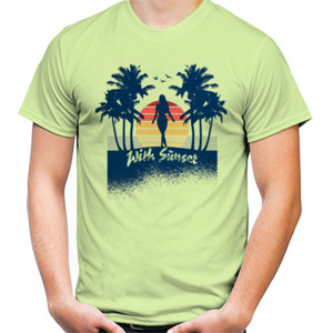 Kaos Girl With Sunset