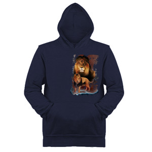 Jaket Hoodie Lion T-Shirt Design