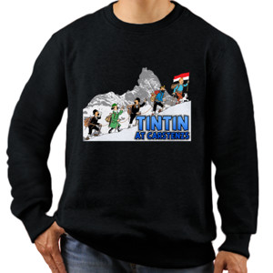 Jaket Sweater Tintin at Carstenz