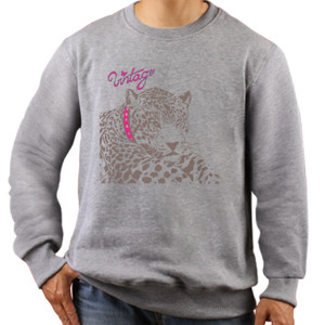 Jaket Sweater Vintage Female Leopard