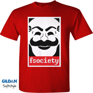 Kaos Mr Robot Anonymous Mask Fsociety