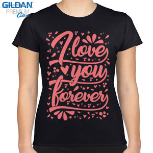 Kaos I LOVE YOU FOREVER -pink