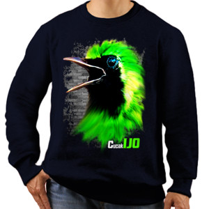 Jaket Sweater Burung Cucak Ijo
