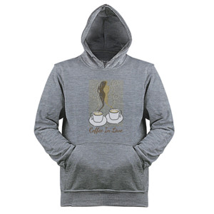 Jaket Hoodie Coffee In Love 1