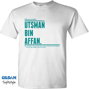 Kaos UTSMAN BIN AFFAN BY MUNTAZ APPAREL.