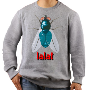 Jaket Sweater kaos lalat