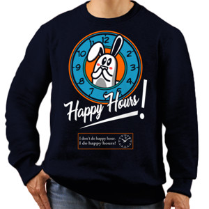 Jaket Sweater HAPPY HOURS BUNNY