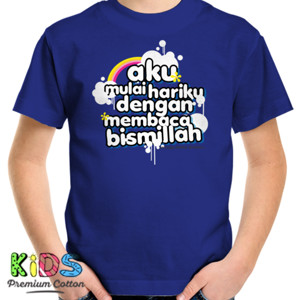 Kaos Aku Mulai dengan Bismillah