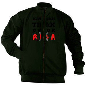 Jaket Bomber Anti Riba