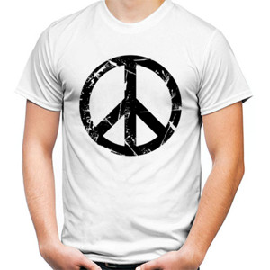Kaos Kaos Peace Logo Grunge 2 (SB8A2)