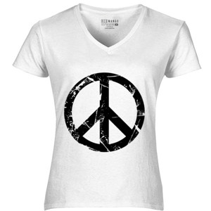 Kaos Kaos Peace Logo Grunge 2 (SB8A2)