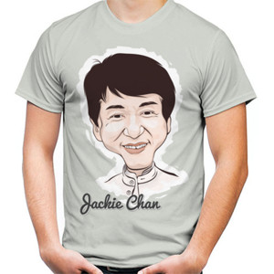 Kaos Jackiechan caricature