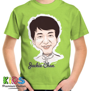 Kaos Jackiechan caricature