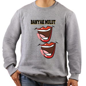 Jaket Sweater BANYAK MULUT
