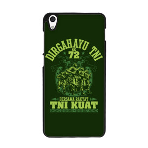 Dirgahayu TNI ke 72, bersama rakyat TNI kuat Casing HP