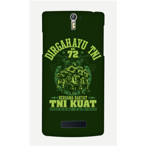 Dirgahayu TNI ke 72, bersama rakyat TNI kuat Casing HP
