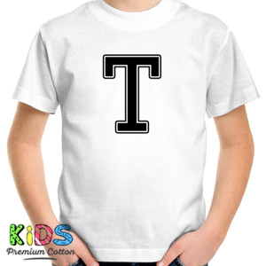 Kaos Kaos Huruf T Keren