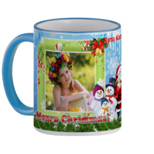 Mug Christmas Santa Snowman