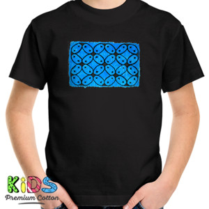 Kaos Batik biru