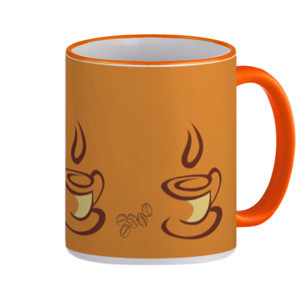 Mug Mug Coffee Coklat - MCDC001 - Ridzal 08179970505