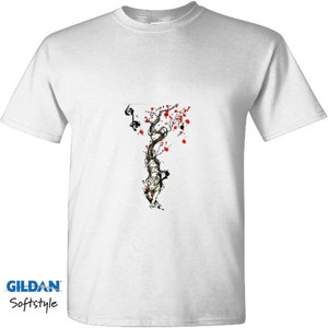 Kaos Baju Ilustrasi Singa Pohon
