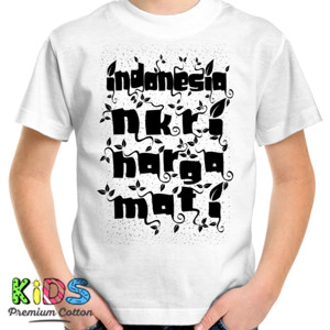 Kaos INDONESIA NKRI hitam