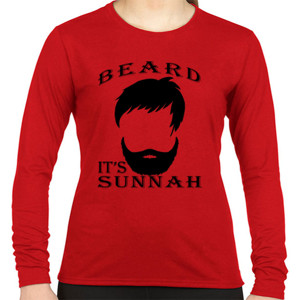 Kaos Kaos Beard its sunnah