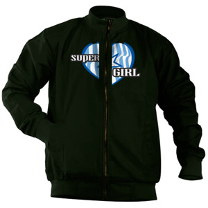 Jaket Bomber Super Girl