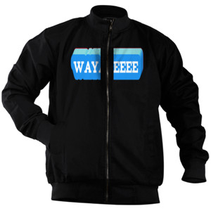 Jaket Bomber Kaos wayahee berkualitas