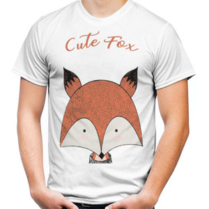 Kaos Cute Fox
