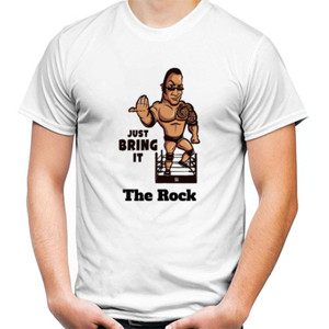 Kaos Pria - RedMango Gambar The Rock 