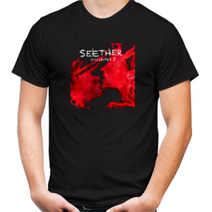 Kaos Seether Metal Disclaimer II Band Black