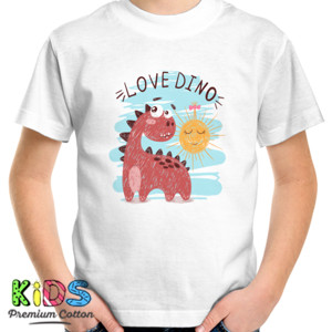 Kaos Love Dino