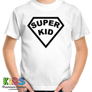 Kaos Super Kid Couple Dad and Kid