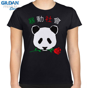 Kaos Panda Rose