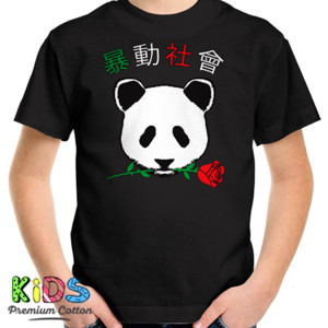 Kaos Panda Rose