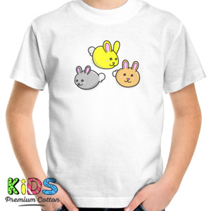 Kaos Trio Rabbit Tees