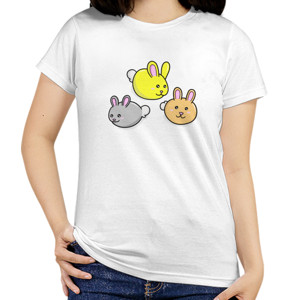 Kaos Trio Rabbit Tees