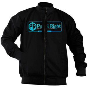 Jaket Bomber Kaos Gildan Pandi Right