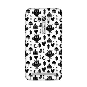 Motif Burung Hantu Casing HP